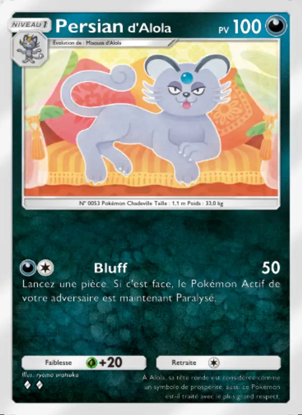 Image of the card Persian d'Alola