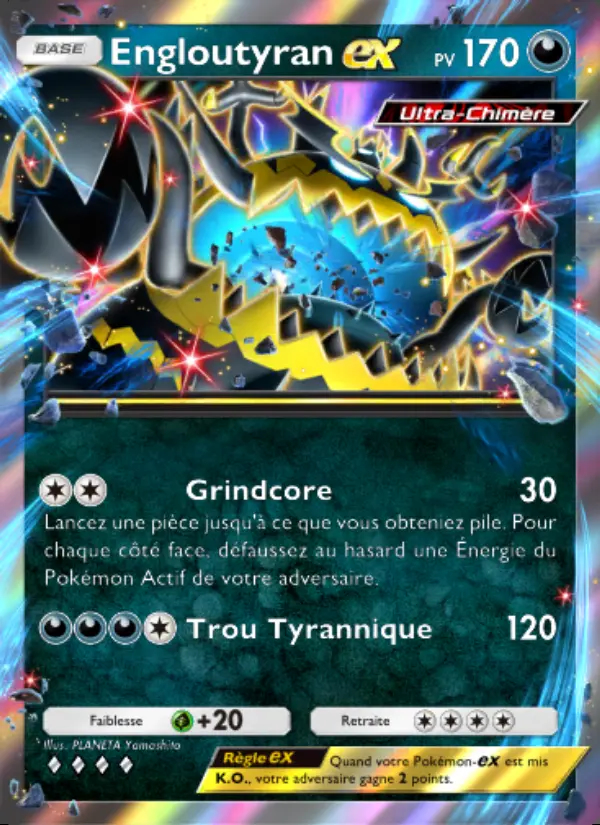 Image of the card Engloutyran-ex