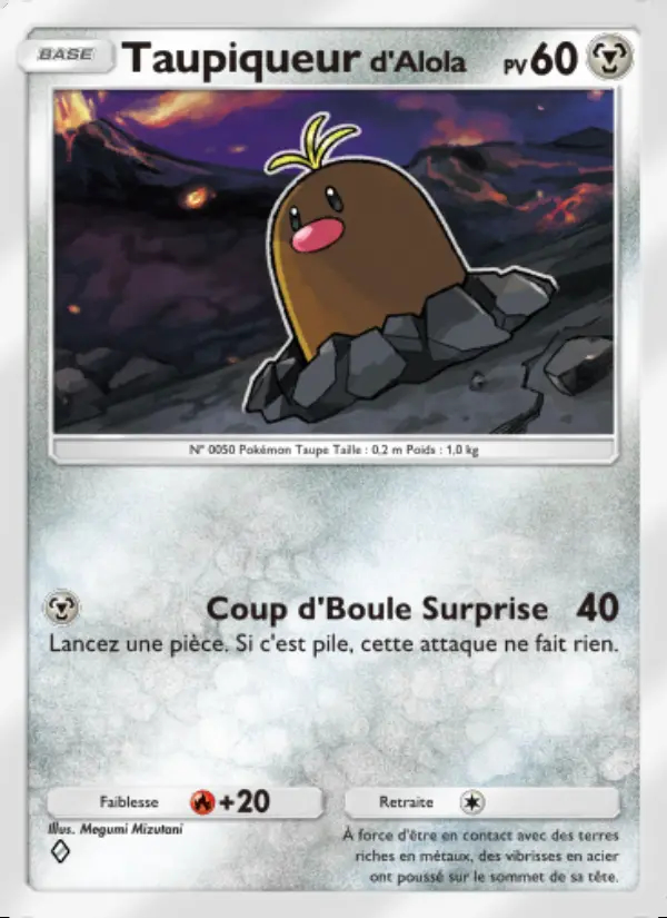 Image of the card Taupiqueur d'Alola