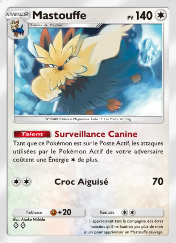 Image of the card Mastouffe