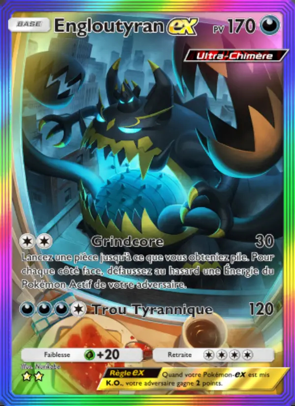 Image of the card Engloutyran-ex