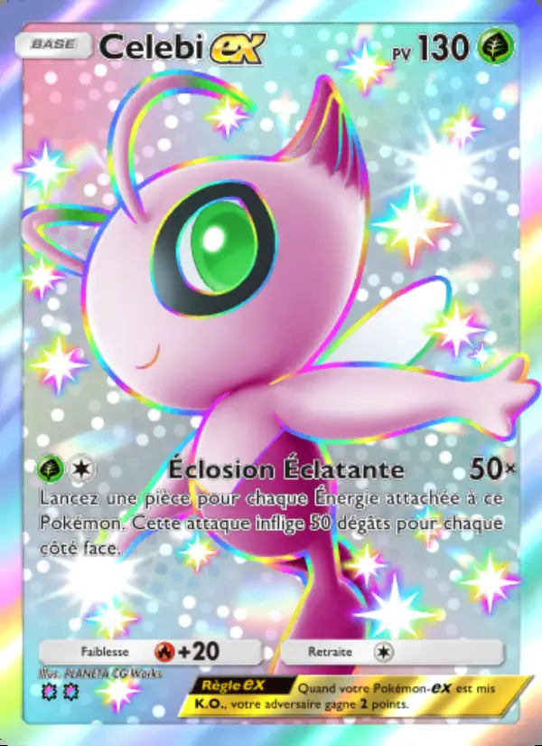 Image of the card Celebi-ex
