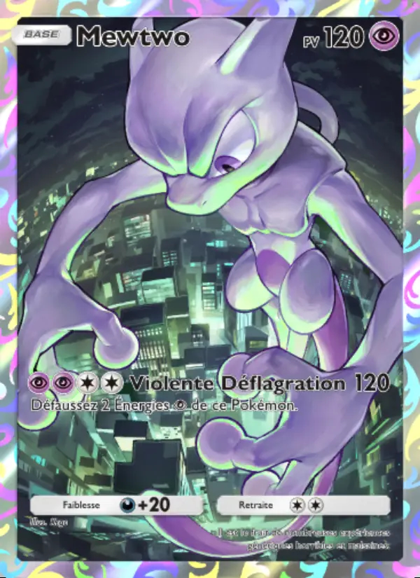 Image of the card Mewtwo