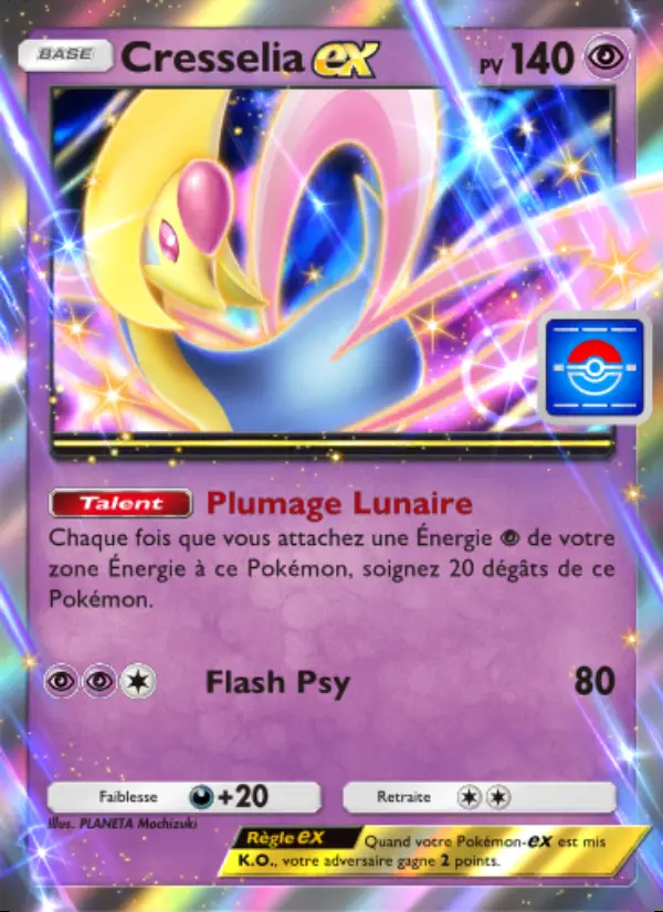 Image of the card Cresselia-ex