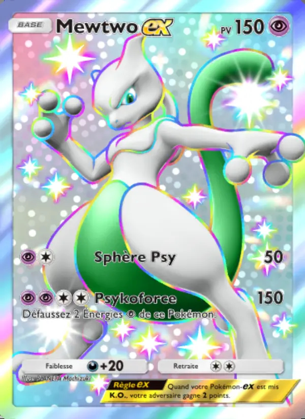 Image of the card Mewtwo-ex