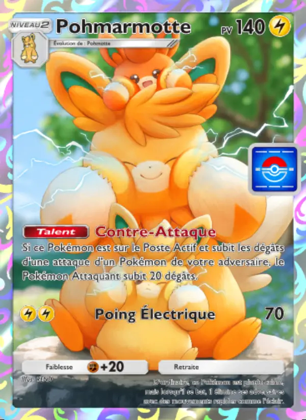 Image of the card Pohmarmotte
