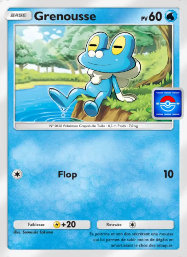Image of the card Grenousse
