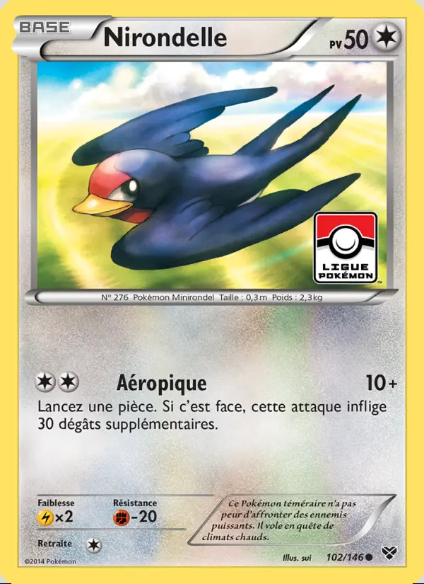Image of the card Nirondelle
