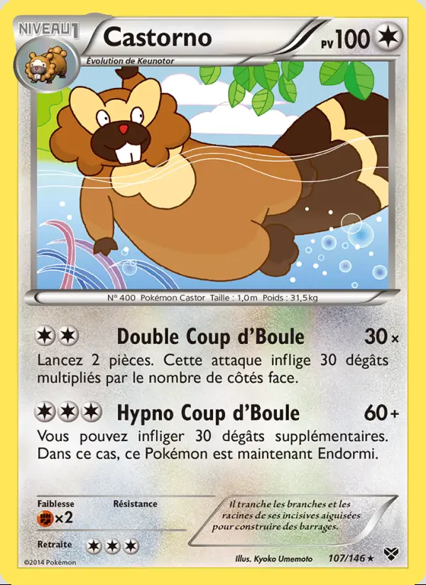 Image of the card Castorno