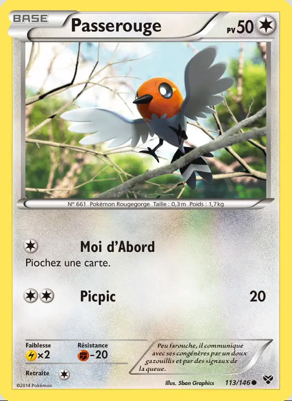 Image of the card Passerouge