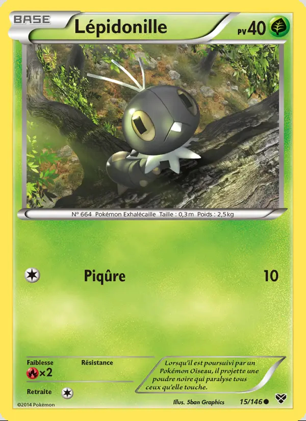 Image of the card Lépidonille