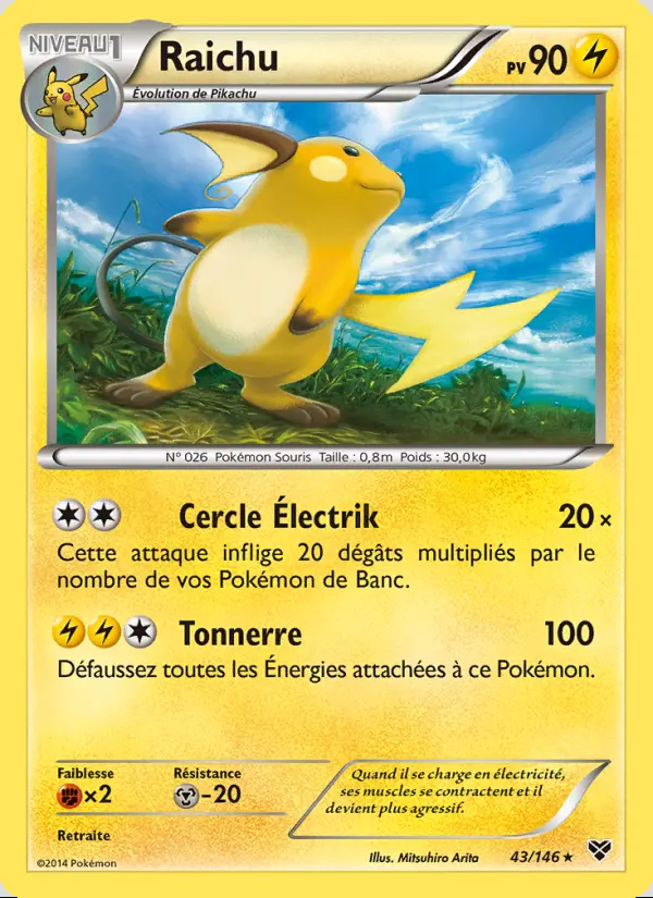 Image of the card Raichu