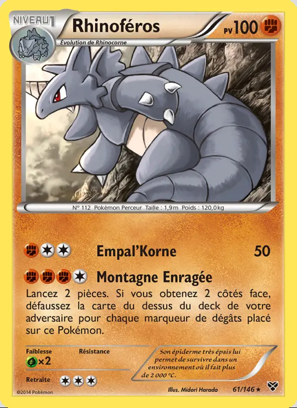 Image of the card Rhinoféros