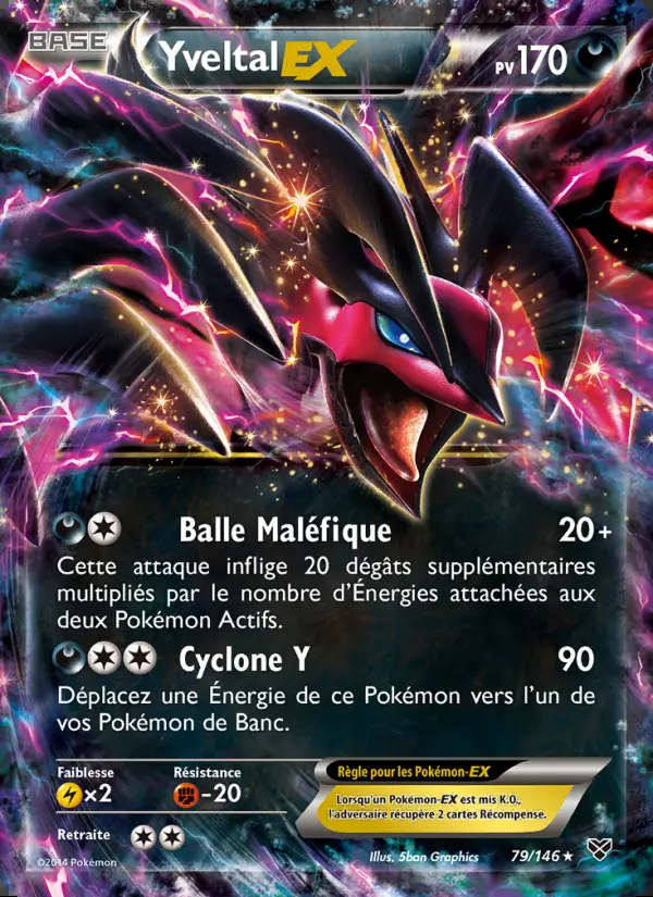 Image of the card Yveltal EX