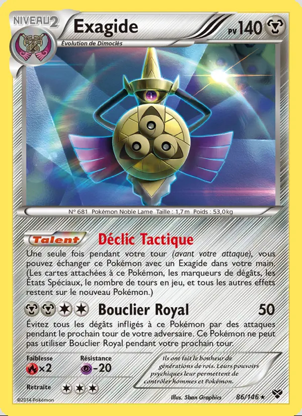 Image of the card Exagide
