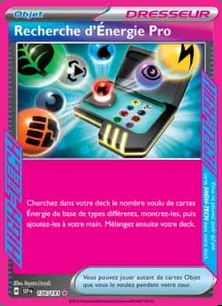 Image of the card Recherche d'Énergie Pro