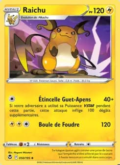 Image of the card Raichu