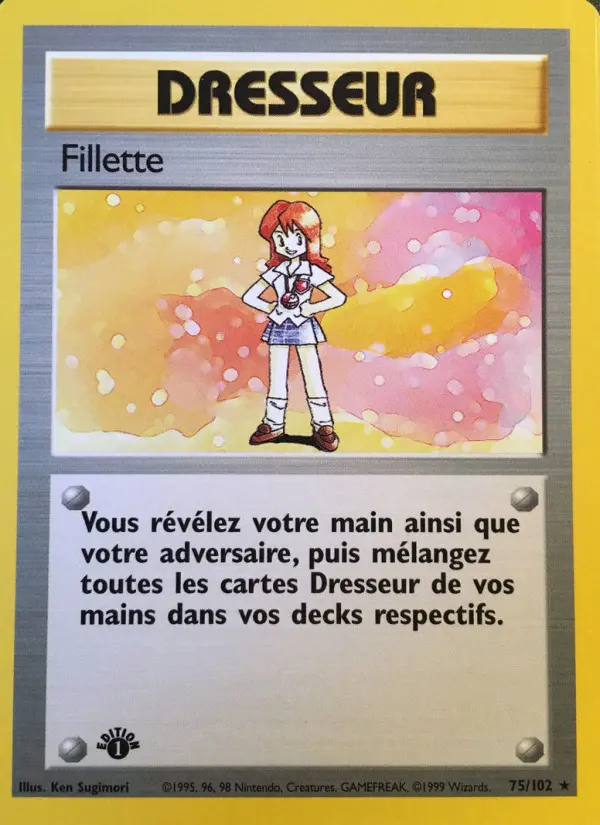 Image of the card Fillette