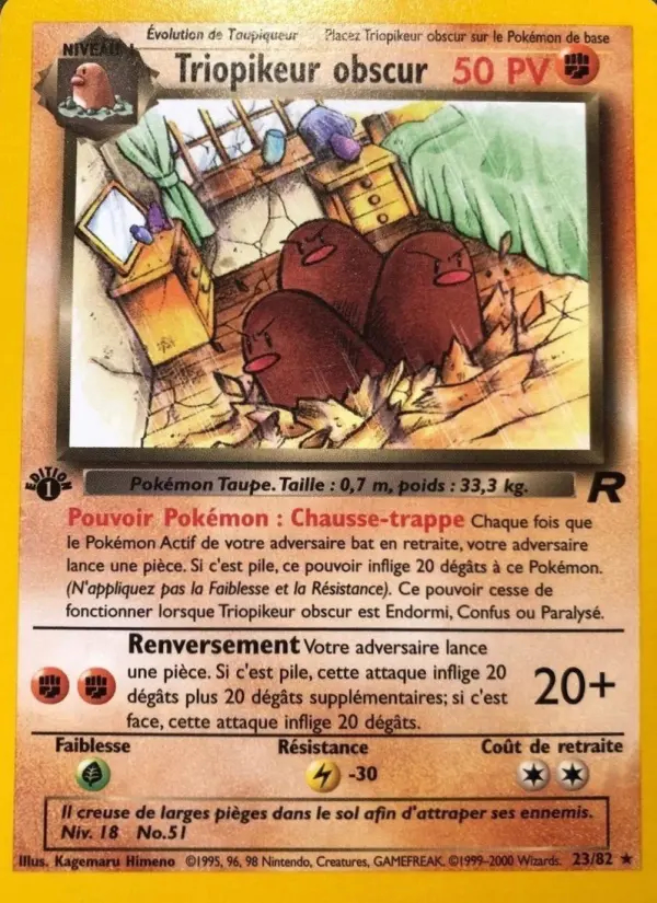 Image of the card Triopikeur obscur