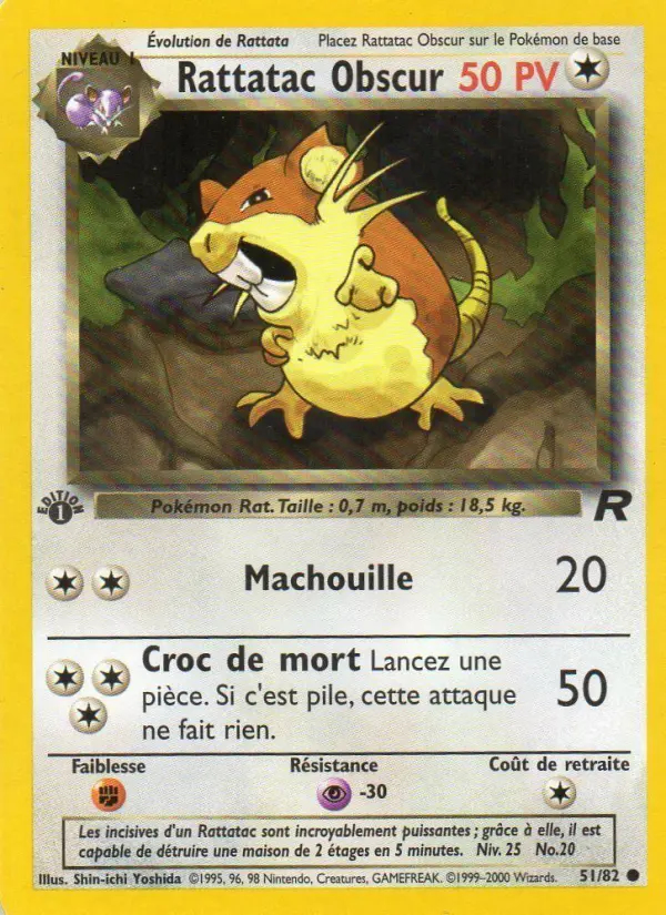 Image of the card Rattatac obscur