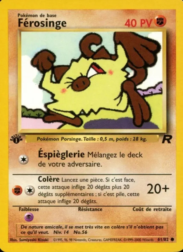 Image of the card Férosinge
