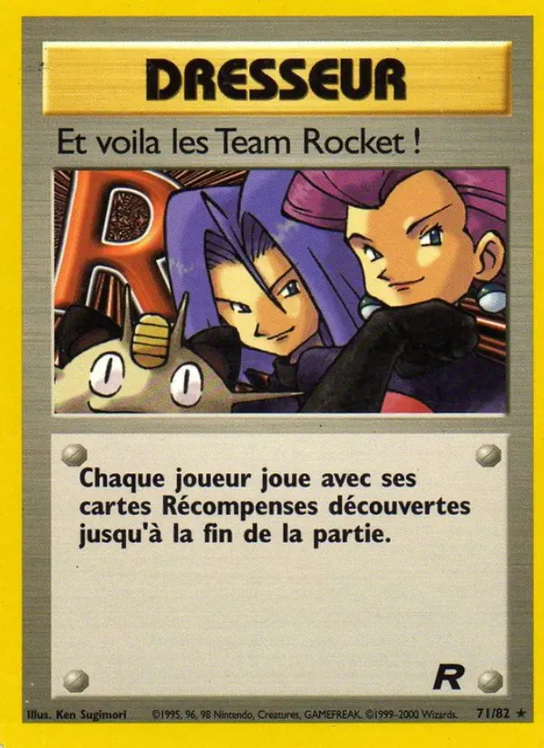 Image of the card Et voila les Team Rocket !
