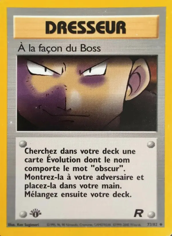 Image of the card À la façon du Boss