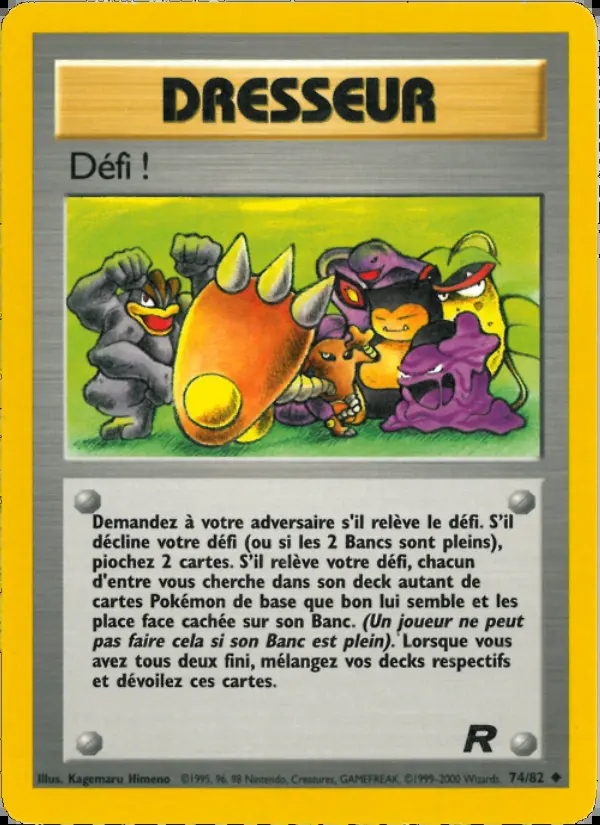 Image of the card Défi !