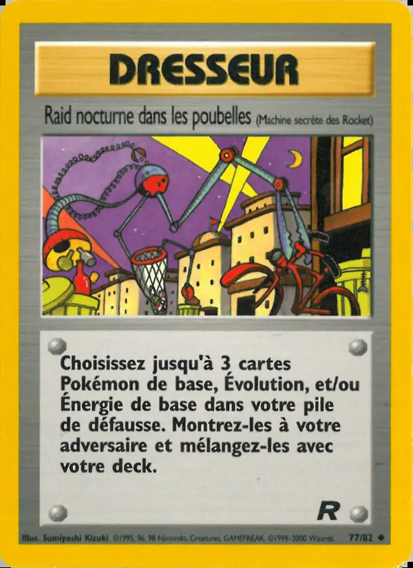 Image of the card Raid nocturne dans les poubelles