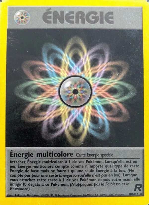 Image of the card Énergie multicolore