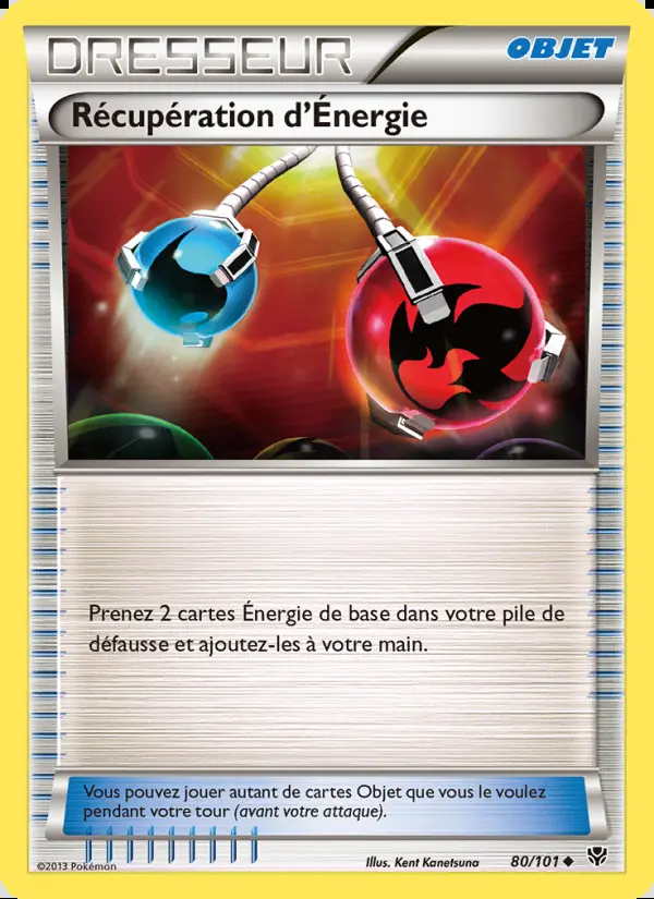 Image of the card Récupération d’Énergie