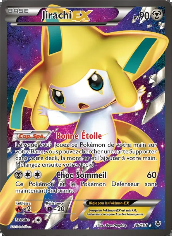 Image of the card Jirachi EX