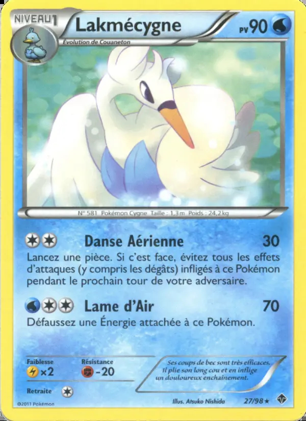 Image of the card Lakmécygne