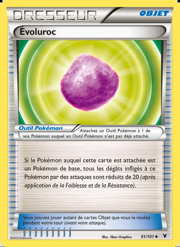 Image of the card Évoluroc