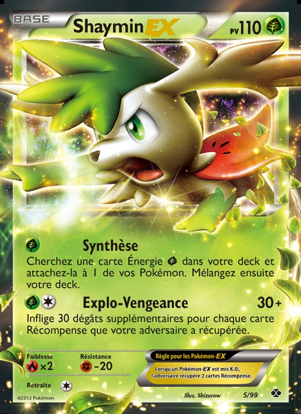 Image of the card Shaymin-EX
