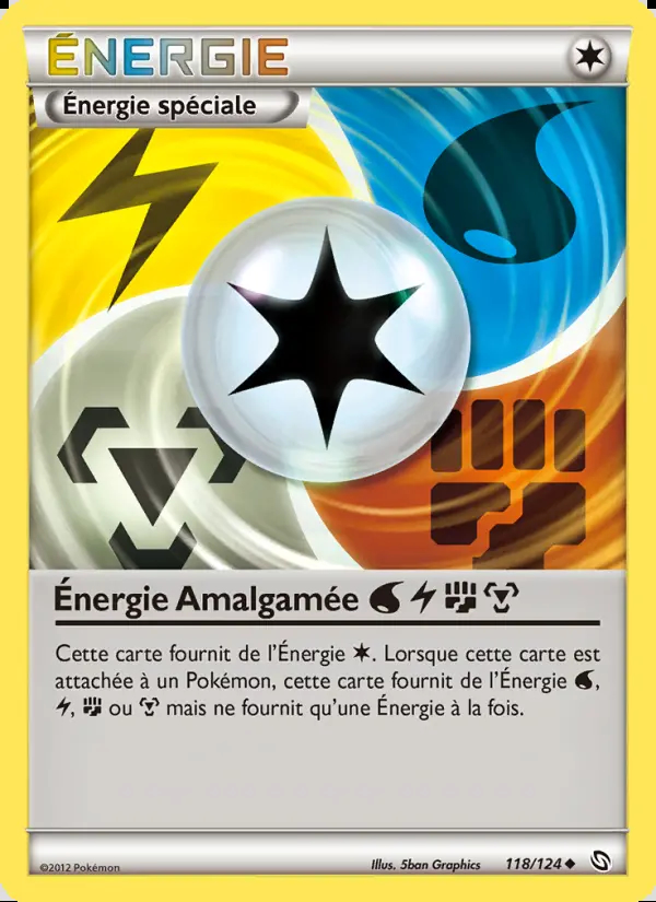 Image of the card Énergie Amalgamée WaterLightningFightingMetal