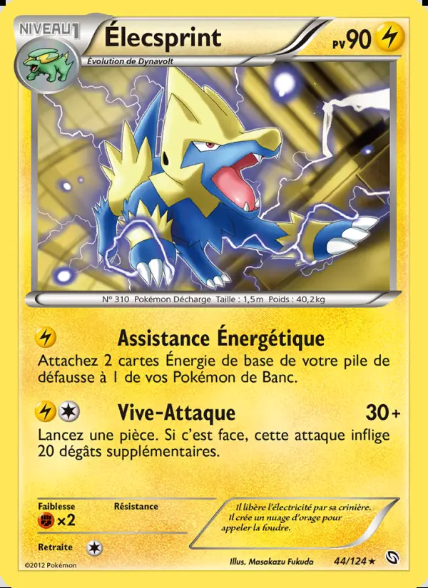 Image of the card Élecsprint