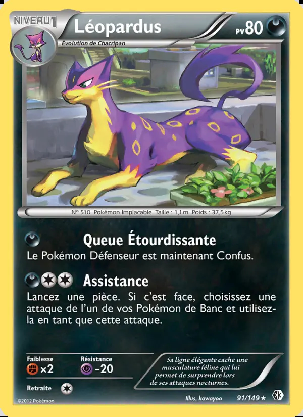 Image of the card Léopardus