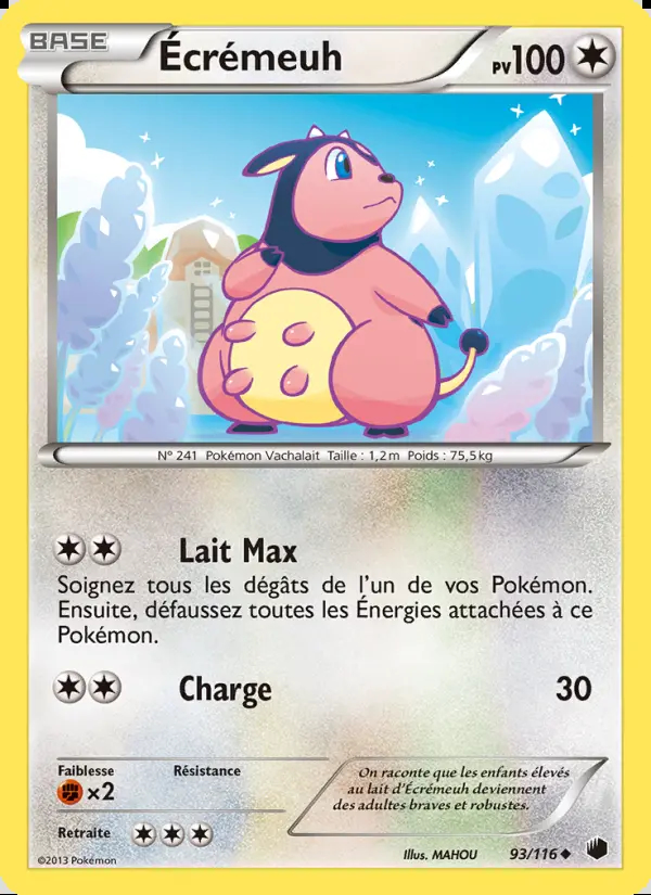 Image of the card Écrémeuh