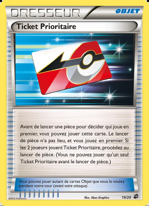 Image of the card Ticket Prioritaire