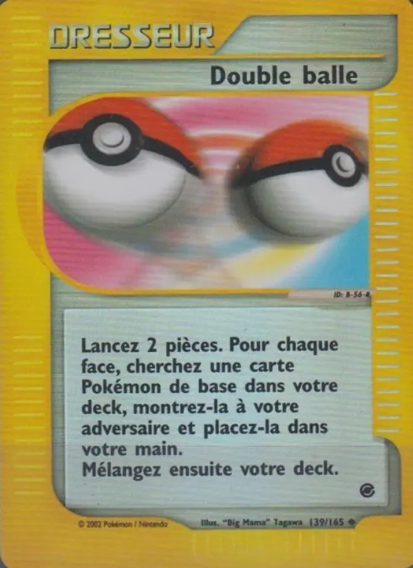 Image of the card Double balle