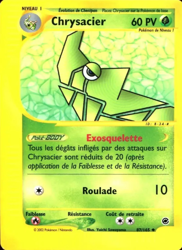 Image of the card Chrysacier