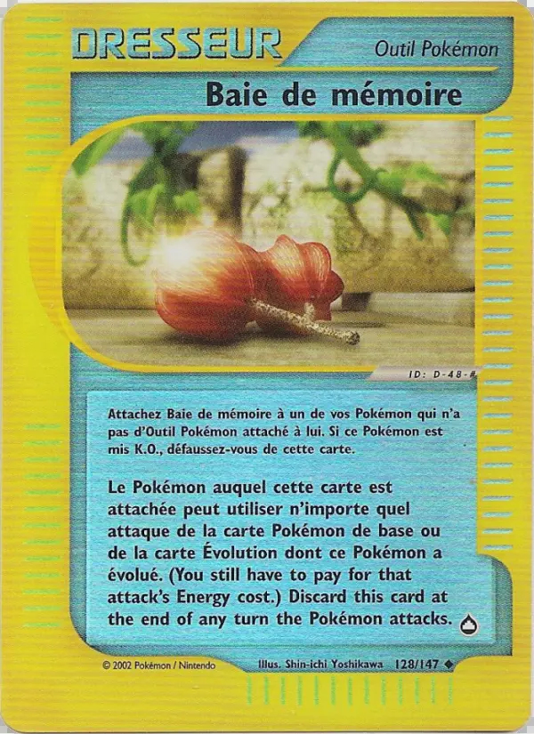 Image of the card Baie de mémoire