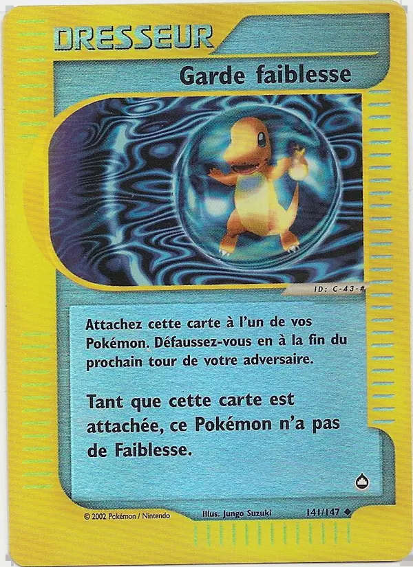 Image of the card Garde faiblesse