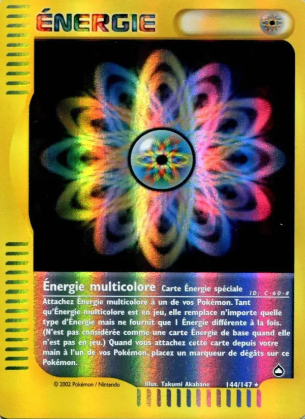Image of the card Énergie multicolore