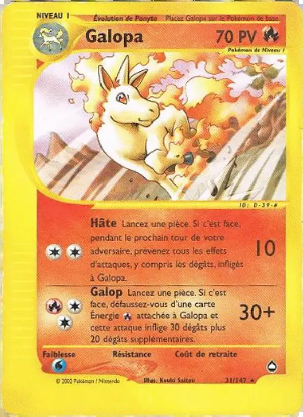 Image of the card Galopa