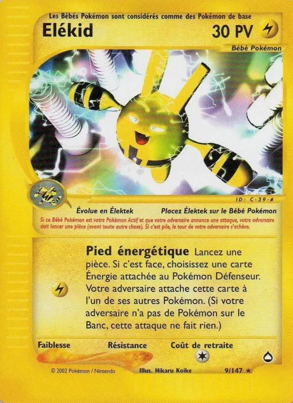 Image of the card Elékid