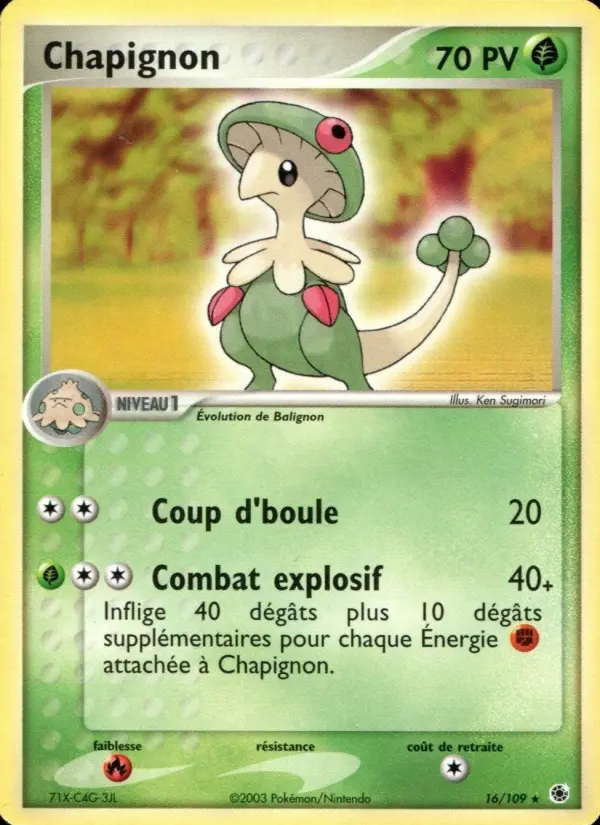 Image of the card Chapignon