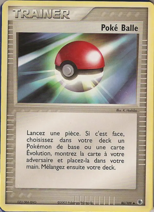 Image of the card Poké Balle