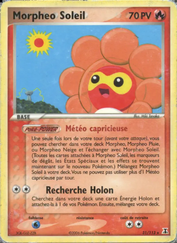 Image of the card Morpheo Soleil